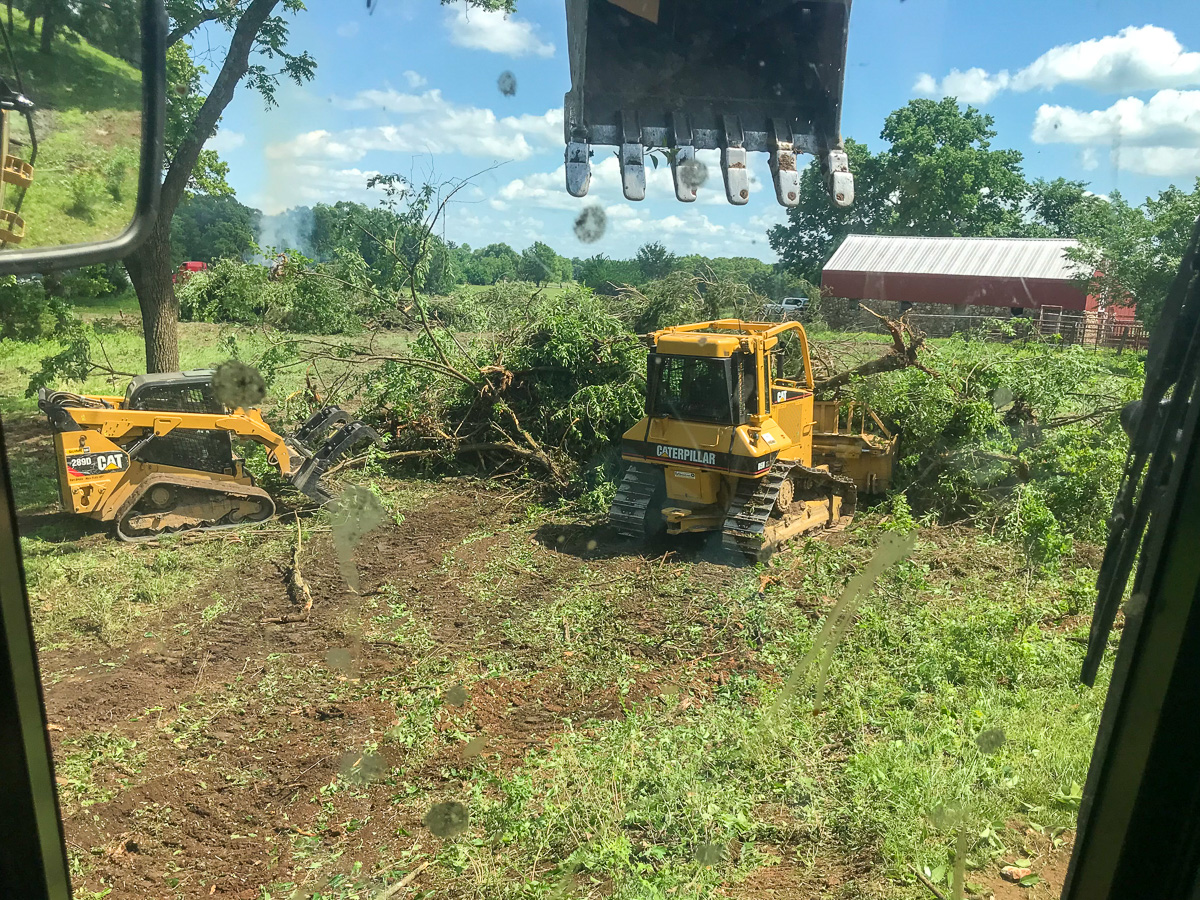 land clearing services in Missouri, Arkansas and Oklahoma